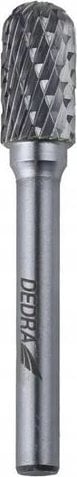Dedra Frez trzpieniowy walcowy zaokrąglony C10x20mm, trzpień 6mm