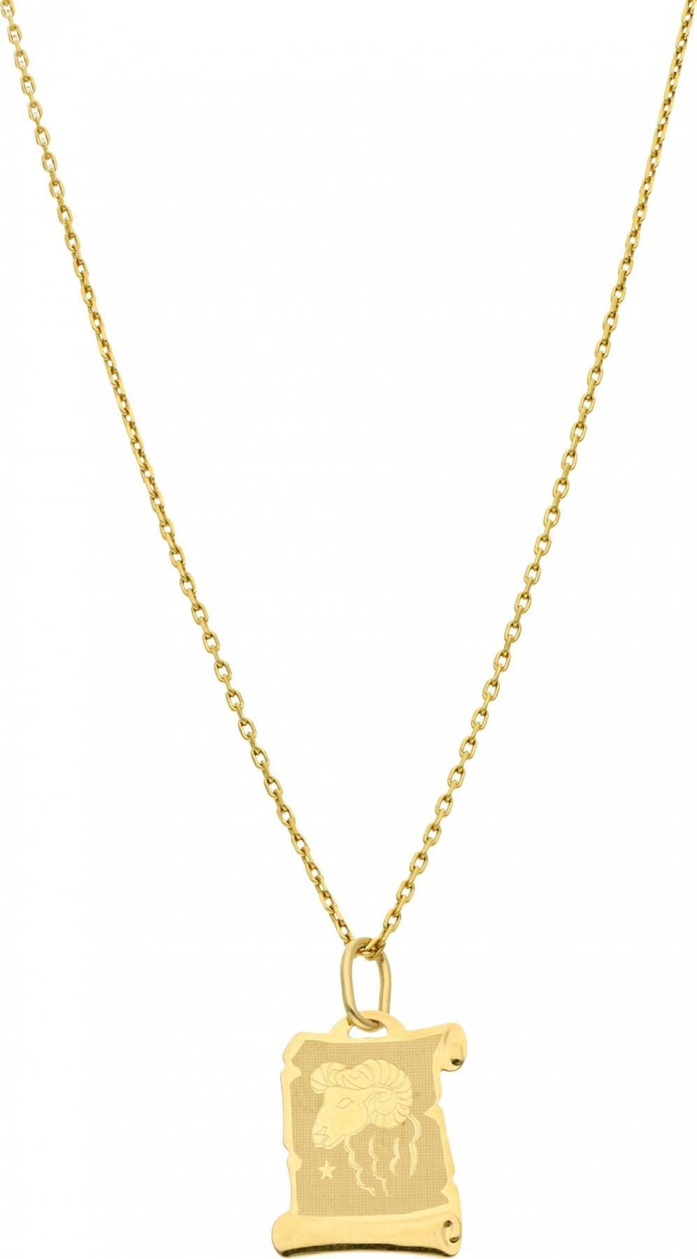 Rosanto Złota zawieszka znak zodiaku BARAN 585 14k