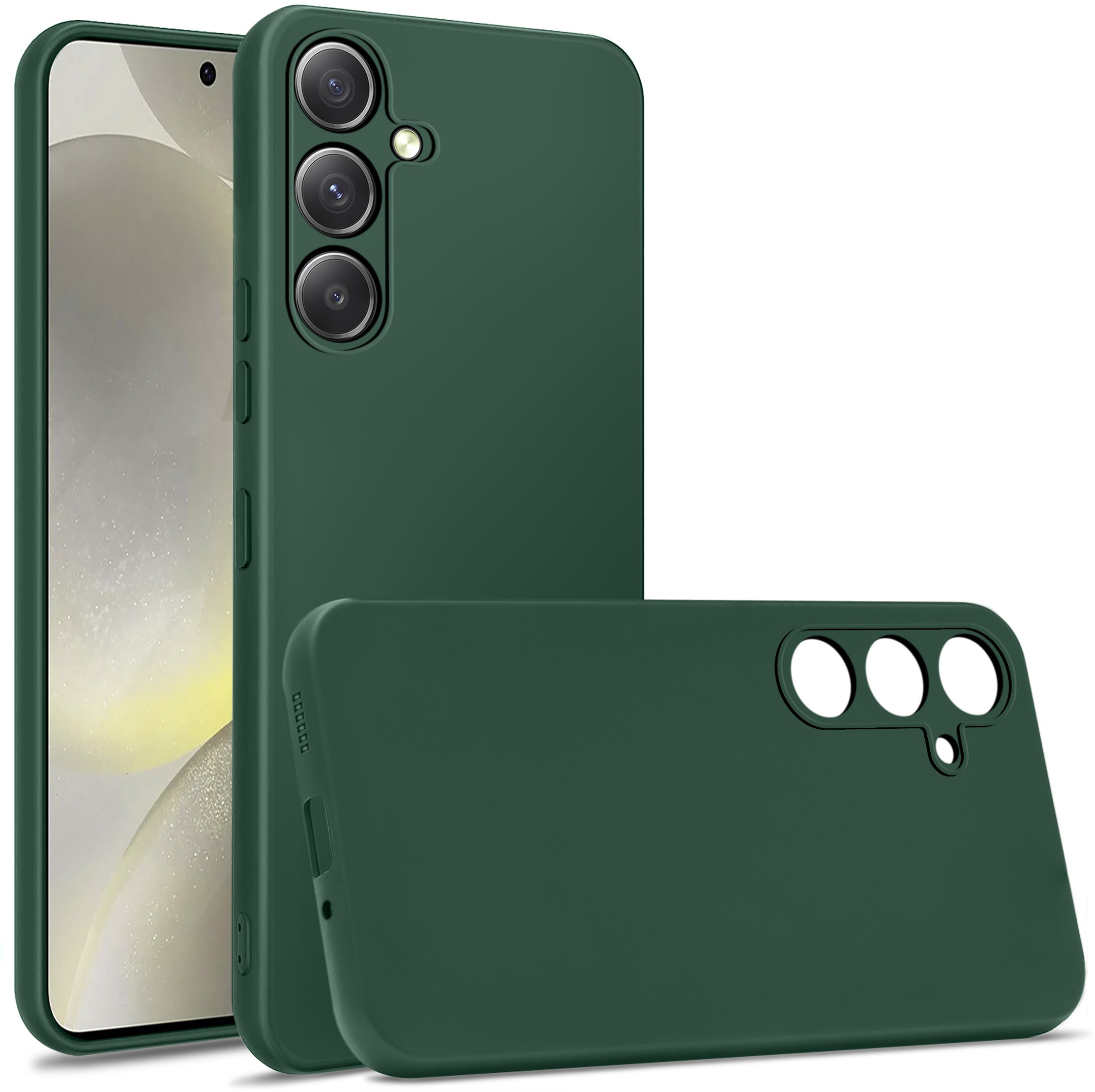 Etui do Samsung Galaxy S24 CASE MATT PLECKI MATOWE SOFT + SZKŁO 9H