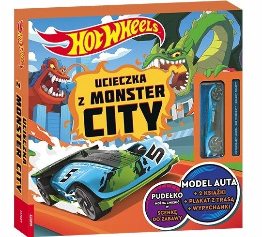 Mattel Hot Wheels. Ucieczka z Monster City
