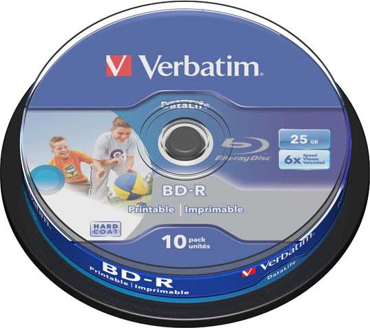 Verbatim BD-R 25 GB 6x 10 sztuk (43804)
