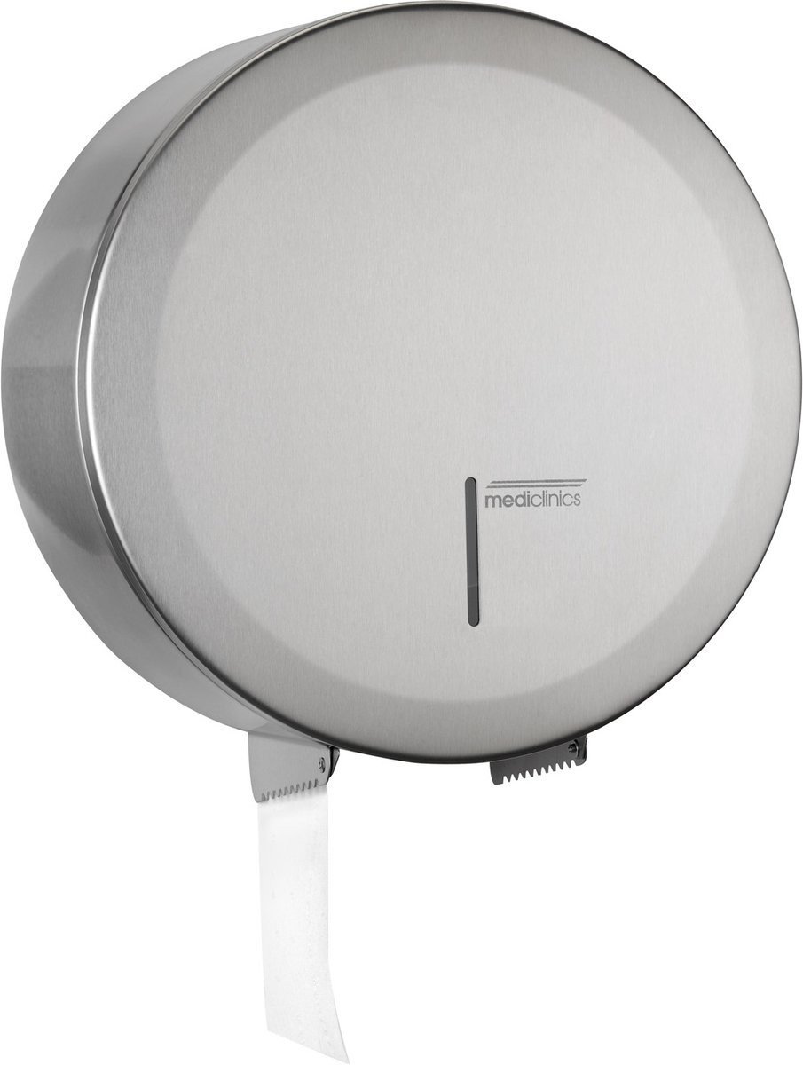 MEDICLINICS CS 3 vt. tualetinio pop. dozatorius 27,5Øcm, satino