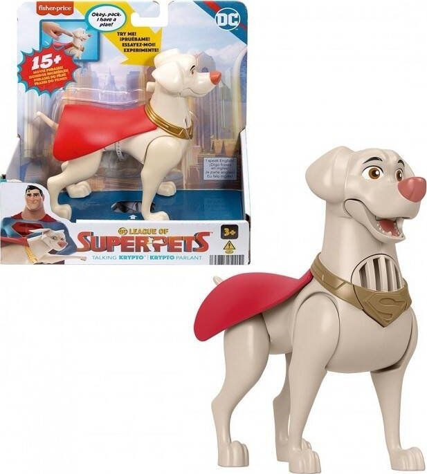 Fisher Price League Super Pets Krypto 15cm sound