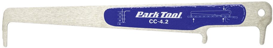 Przyrząd Park Tool CC-4.2 do pomiaru zużycia łańcucha, 5-12 rzędów