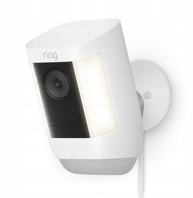 Kamera Ring Spotlight Cam Plus Plug-in biała