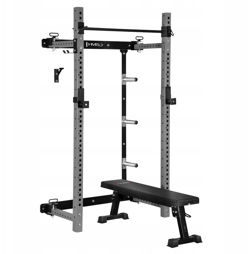 KLT34 WIELOFUNKCYJNA KLATKA TRENINGOWA SKŁADANA GREY HMS