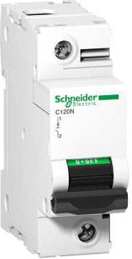Schneider Electric Wyłącznik nadprądowy 1P C 100A 10kA AC C120N (A9N18358)