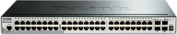Switch D-Link 52-Port Gigabit Stackable Smart Managed Switch including 4 10G SFP+