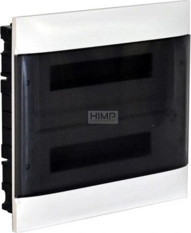 Legrand Rozdzielnica modułowa podtynkowa PRACTIBOX S 2x12 drzwi przezroczyste 135372