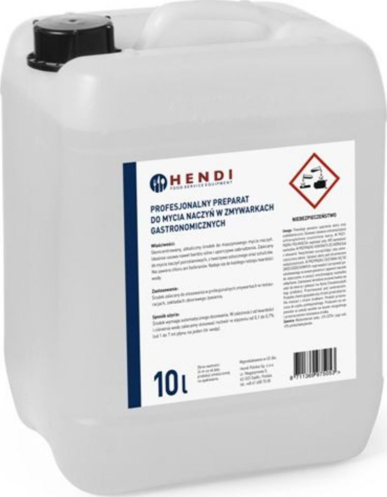 Hendi PREPARAT DO MYCIA NACZYŃ 10 L HENDI 975053