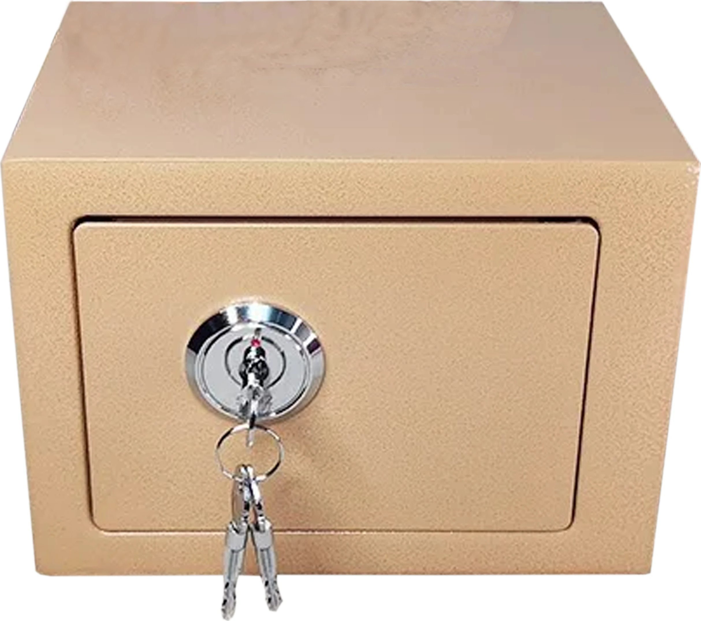 ExtraLink EXTRALINK HOME SEJF DOMOWY BIUROWY SKRYTKA NA KLUCZ MOCNY SOLIDNY KASA PANCERNA S-404-ZŁOTY