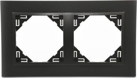 Efapel EFAPEL ANIMATO RAMKA 2-KROTNA CZARNY 90920 TRR