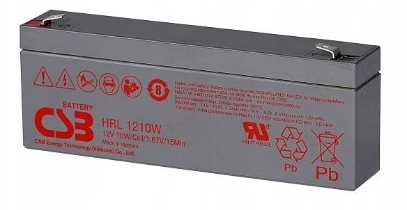 LONG baterie 12V 2,6Ah F1 (WP2.6-12)