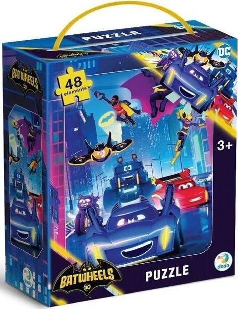 Puzzle 48 Batwheels. Poznaj Batwheels