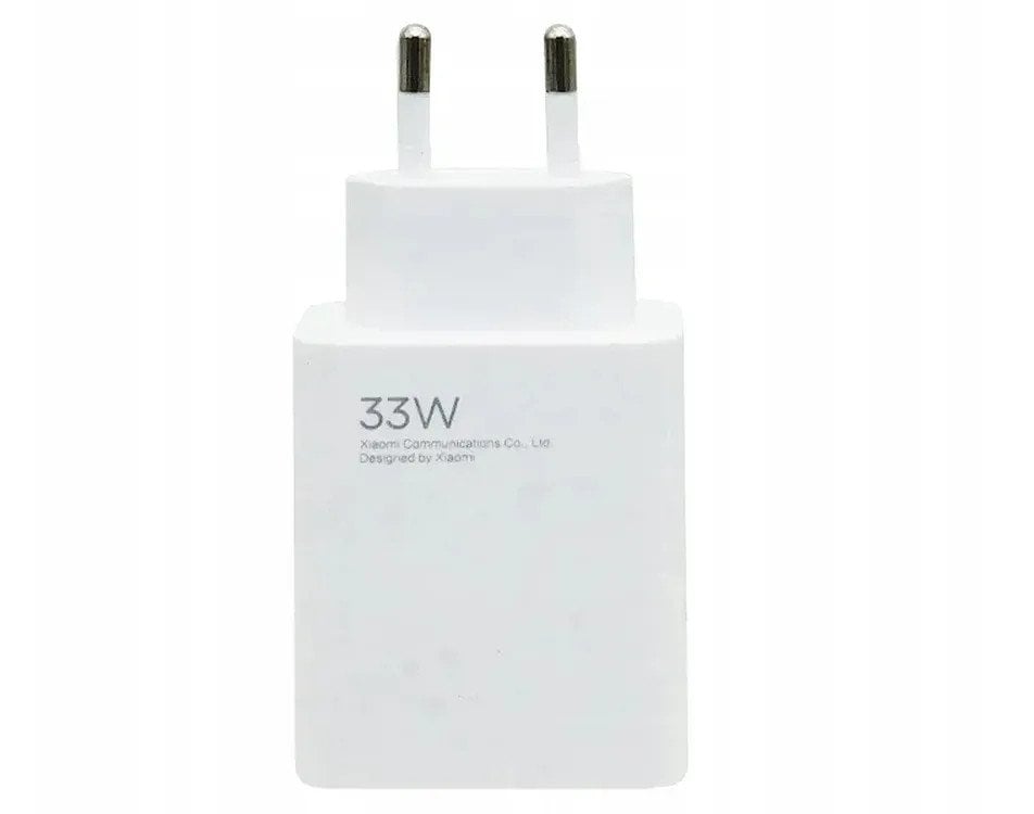 XIAOMI oryginalna ładowarka sieciowa USB A QC3.0 3A 33W MDY-16-EF biała bulk