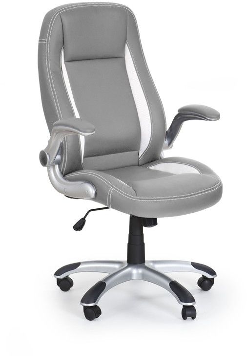 Krzesło biurowe Halmar Saturn Popielate