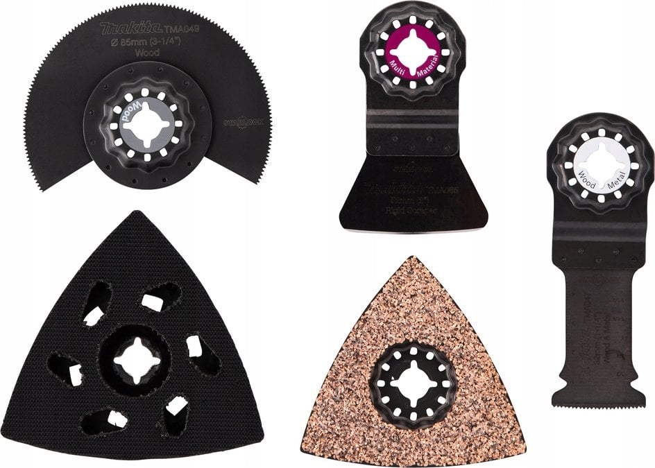 Makita MAKITA MT ZESTAW DO RENOWACJI 5szt. (TMA047/49/65/73/78