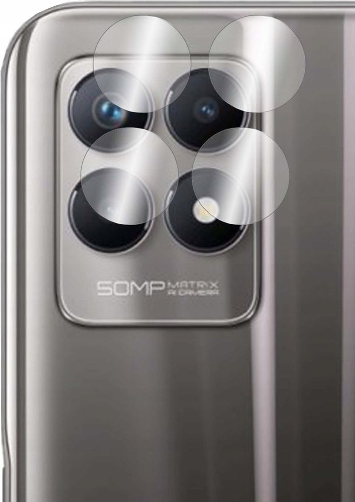 Hello Case SZKŁO NA APARAT DO REALME 8I SZKIEŁKO OCHRONNE NA OBIEKTYW KAMERĘ TYŁ 2.5D