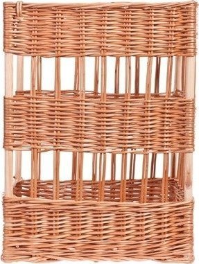 WickerPL Wiklinowy Kosz na Bagietki 45x45 H14/60 cm