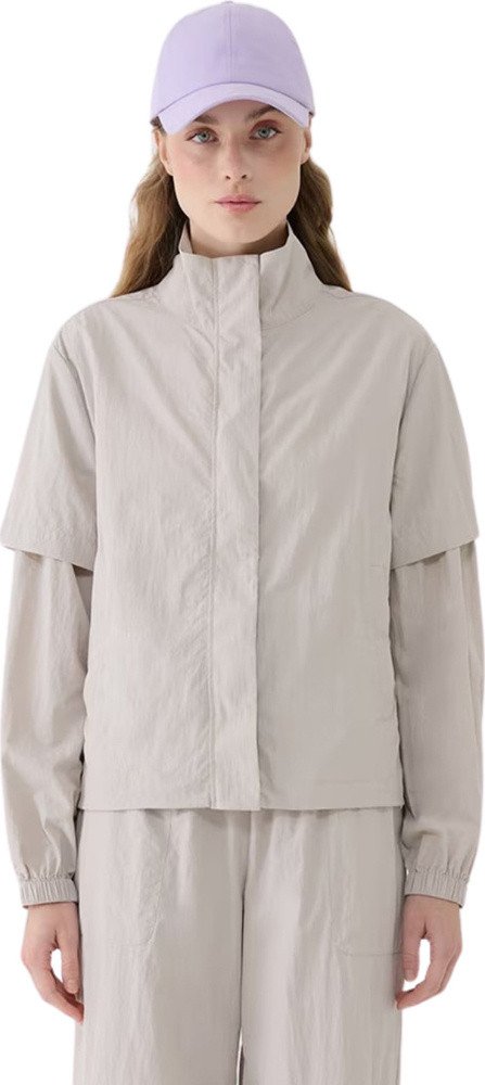 Kurtka damska 4F F190 beżowa 4FWSS25TJACF190 83S S