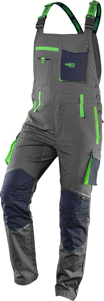 Neo Ogrodniczki robocze (Ogrodniczki robocze PREMIUM, 100% bawełna, ripstop, rozmiar S)