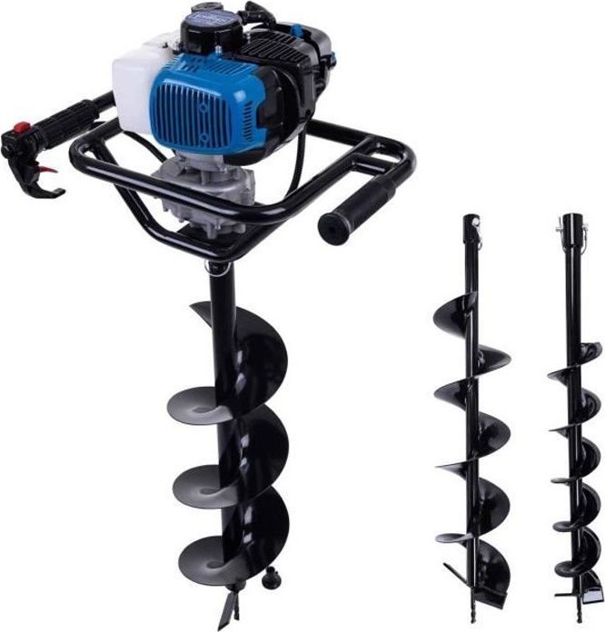 Scheppach Spalinowy świder ziemny EB2000 z zestawem wierteł