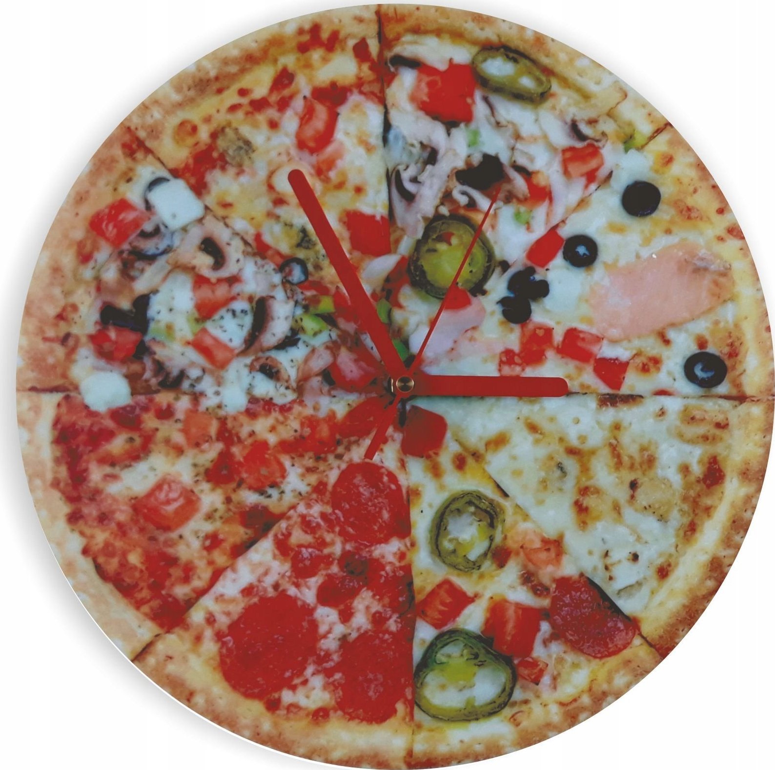 naSciane Zegar pizza prezent na urodziny dla chłopaka