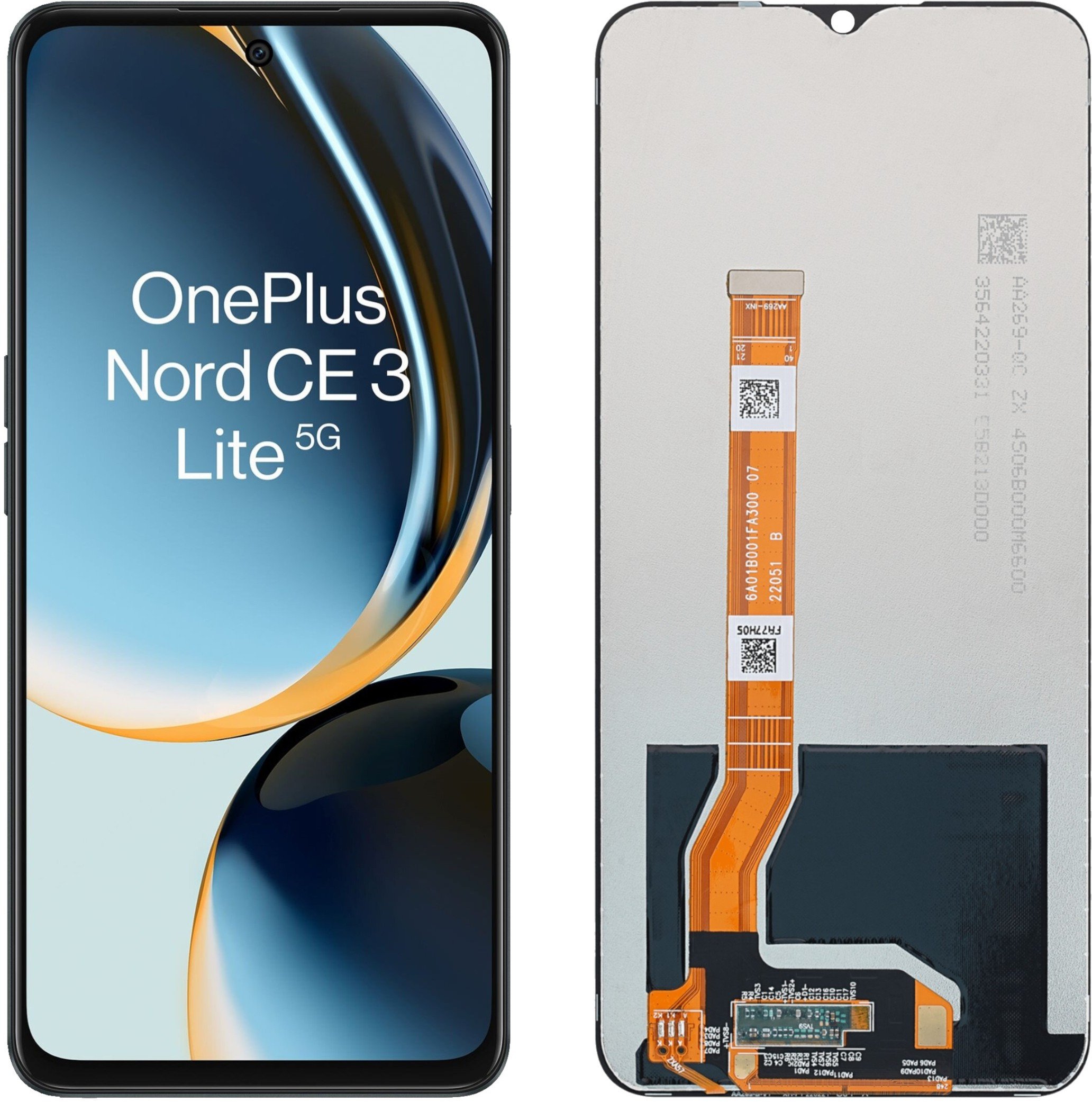 Wyświetlacz do OnePlus Nord CE3 Lite 5G LCD CPH2465 Ekran