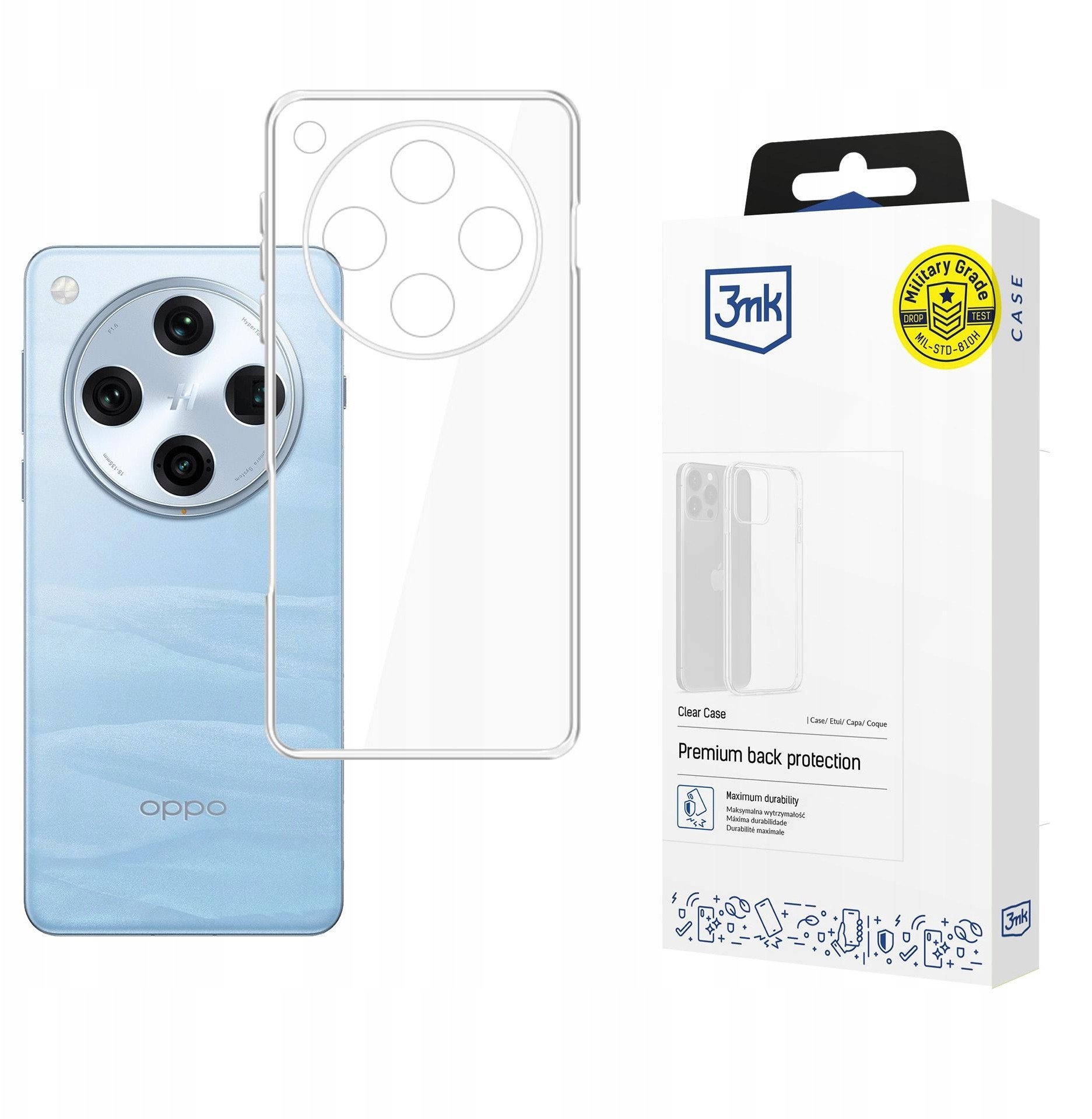 Oppo Find X8 Pro - 3mk Clear Case