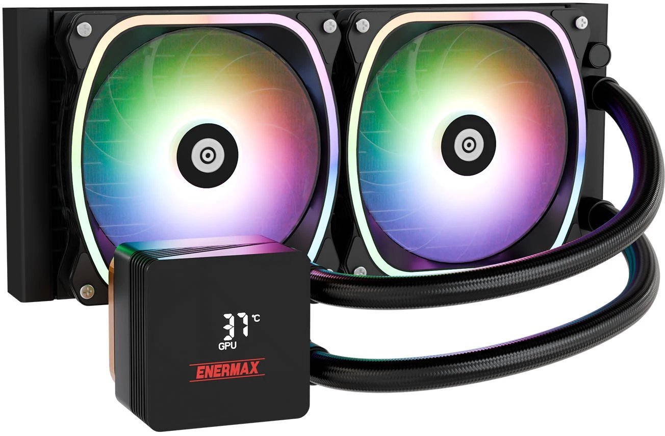 Enermax Liquid CPU Cooler Aquafusion II 240mm ARGB Black