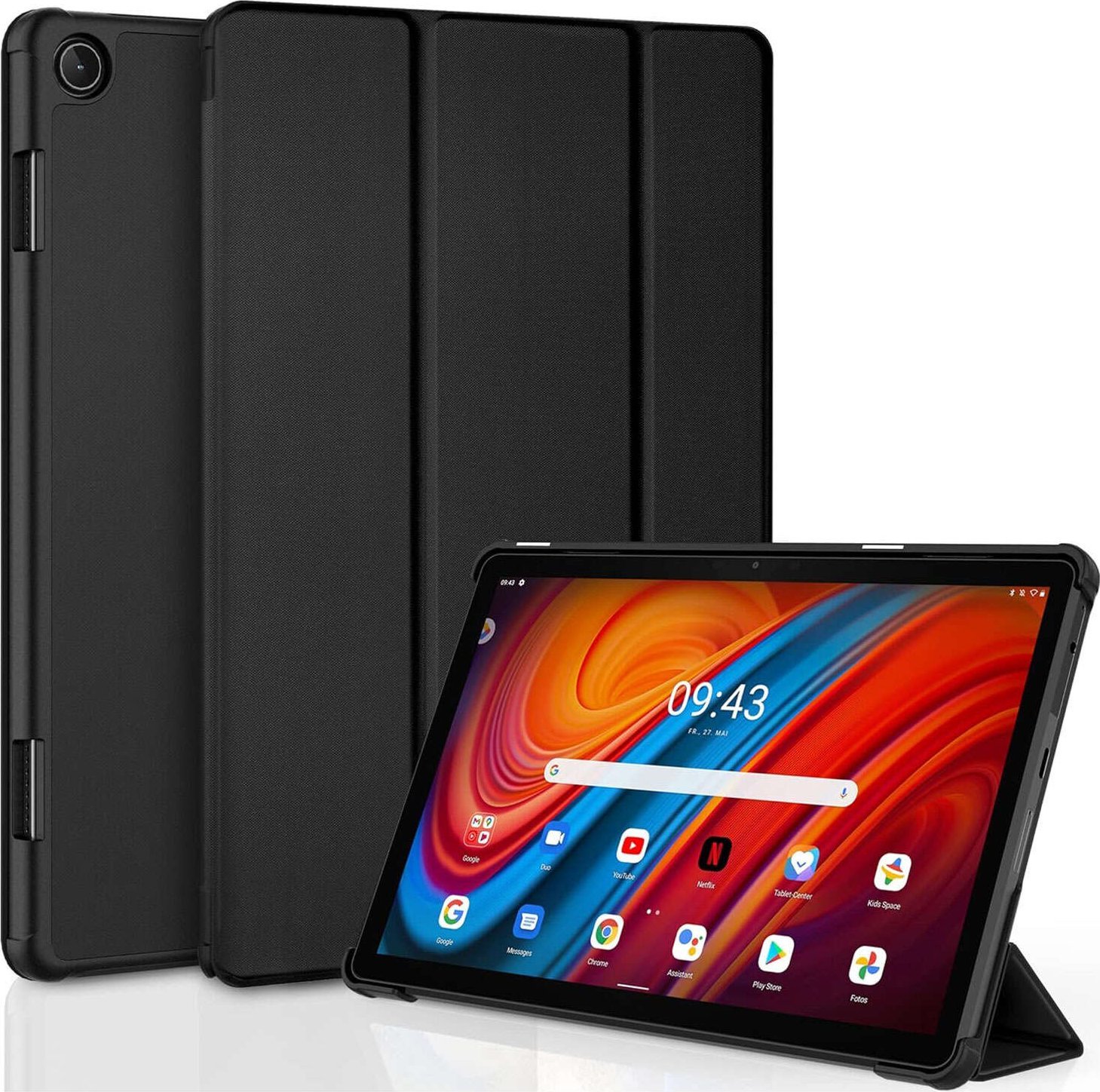 Etui na tablet Alogy Etui na tablet Lenovo Tab M10 3gen 3 GEN 10.1 2022 TB328FU TB328XU obudowa Case Alogy Book Cover Czarne