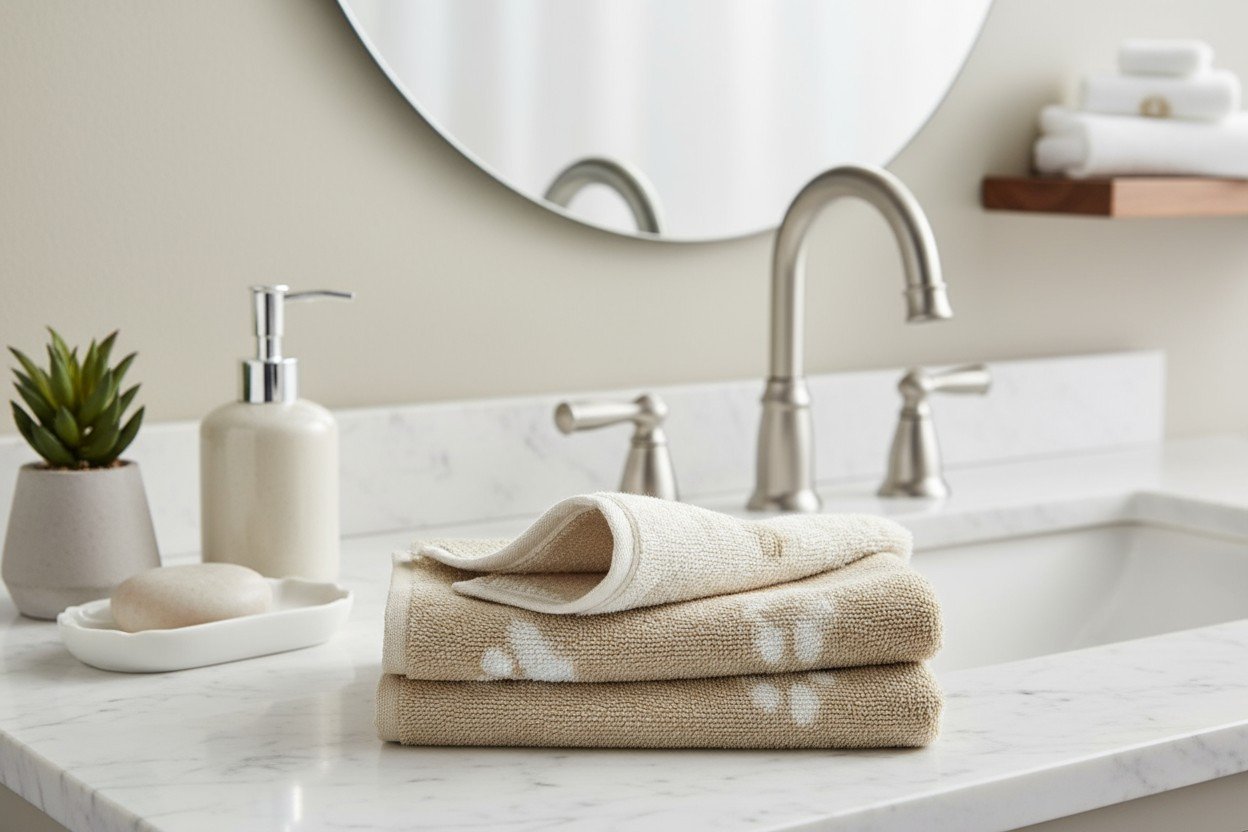 Ręcznik bawełniany 30x50 cm WE LOVE DOGS Paws 6247/33