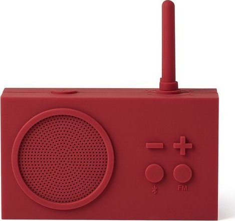 Radio Lexon Odbiornik radiowy Lexon Tykho 3 LA119DR czerwony