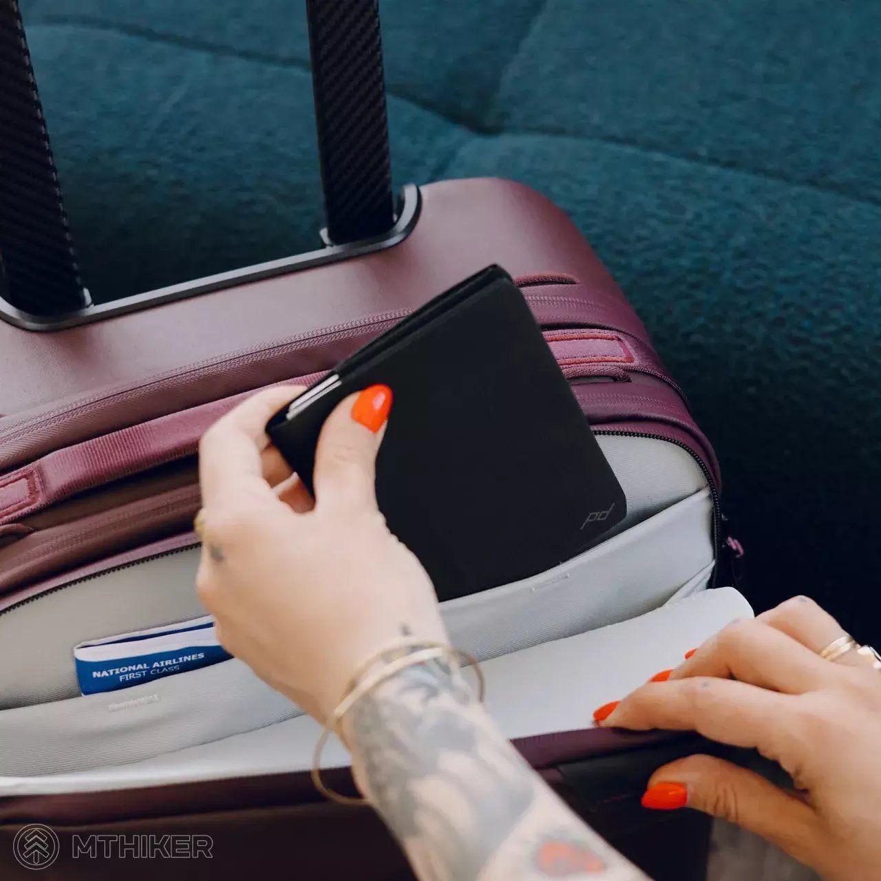 Peak Design Portfel Travel Passport Wallet Eclipse - dark purple