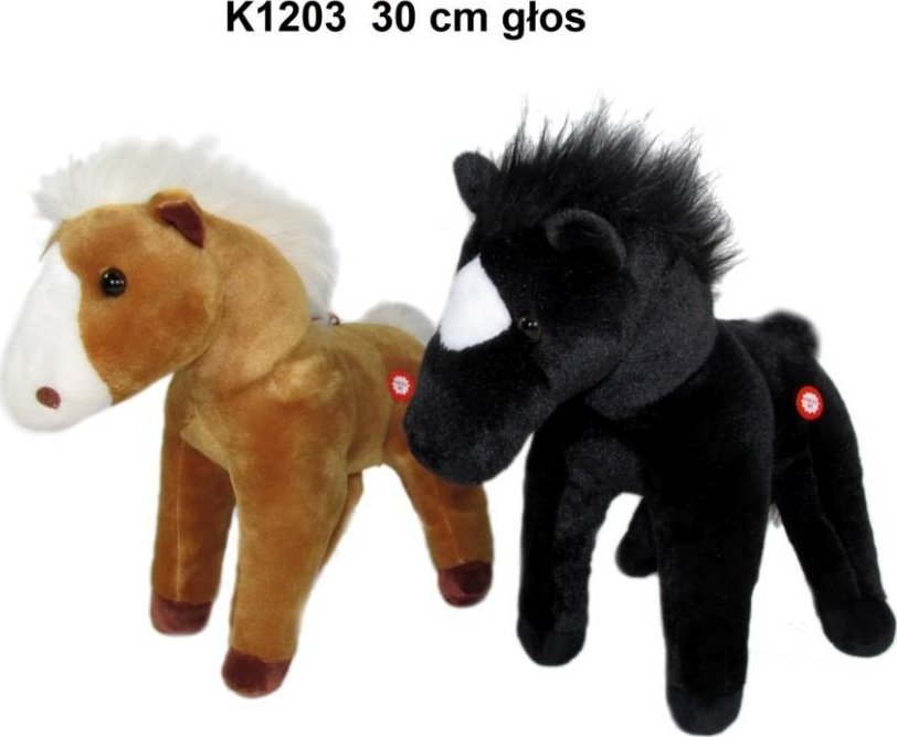Koń z głosem 20cm MIX