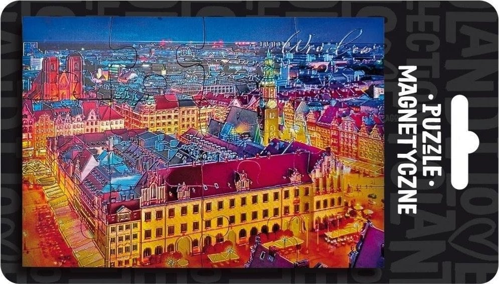 Pan Dragon Magnes puzzle Wrocław ILP-MAG-PUZZ-WR-01