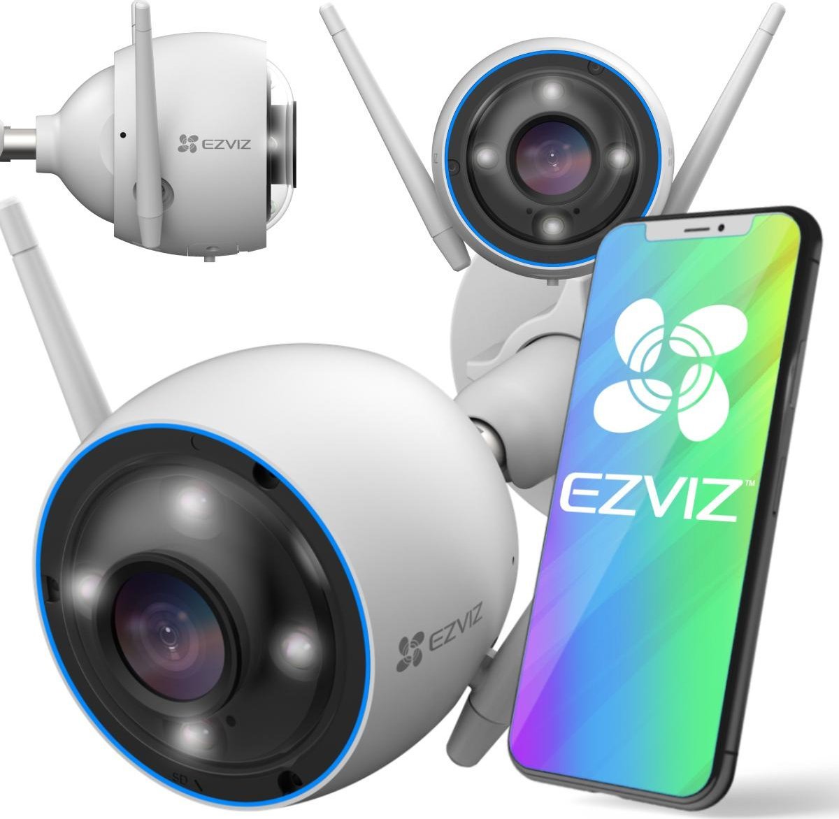 Kamera IP Ezviz Kamera Ip Ezviz H3 2K (3Mp)