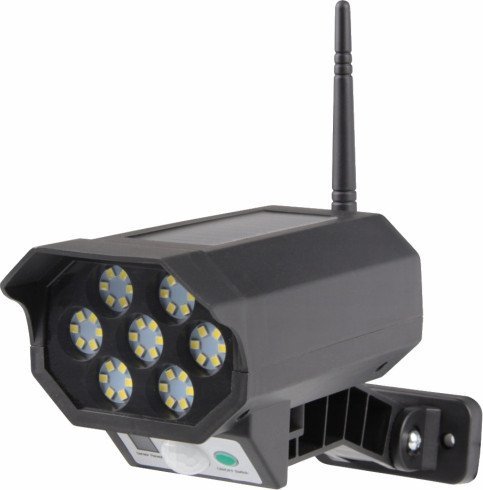 КиКо Lampa solarna, ogrodowa - atrapa kamery z czujnikiem ruchu