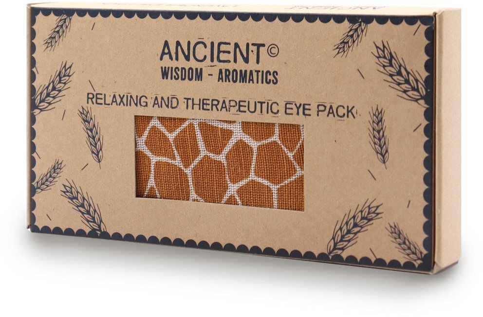 Bawełniana poduszka na oczy - Żyrafa z Madagaskaru