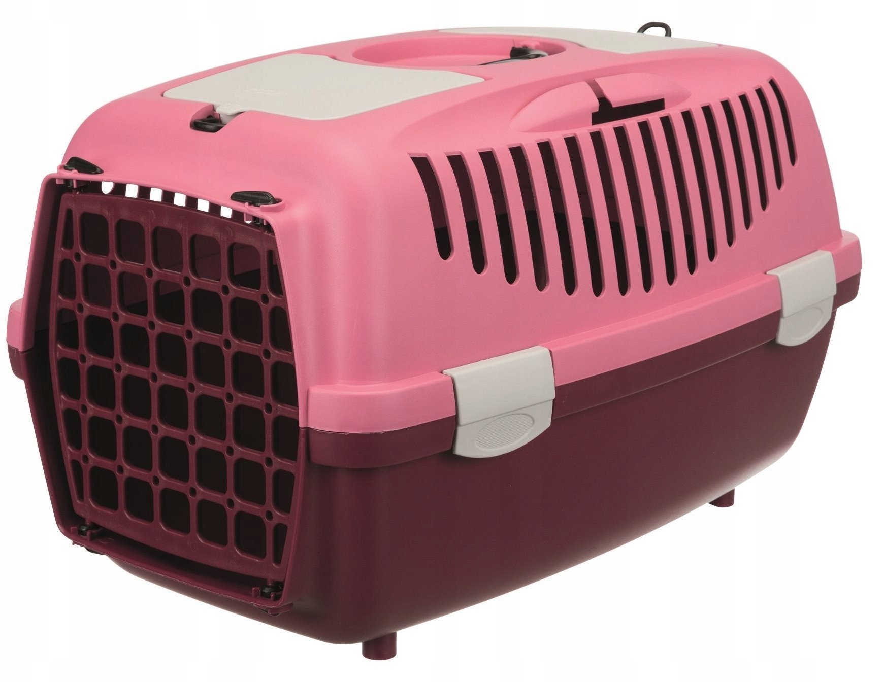 Trixie Capri 2 transport box, XS–S: 37×34×55 cm, dark grey/blush