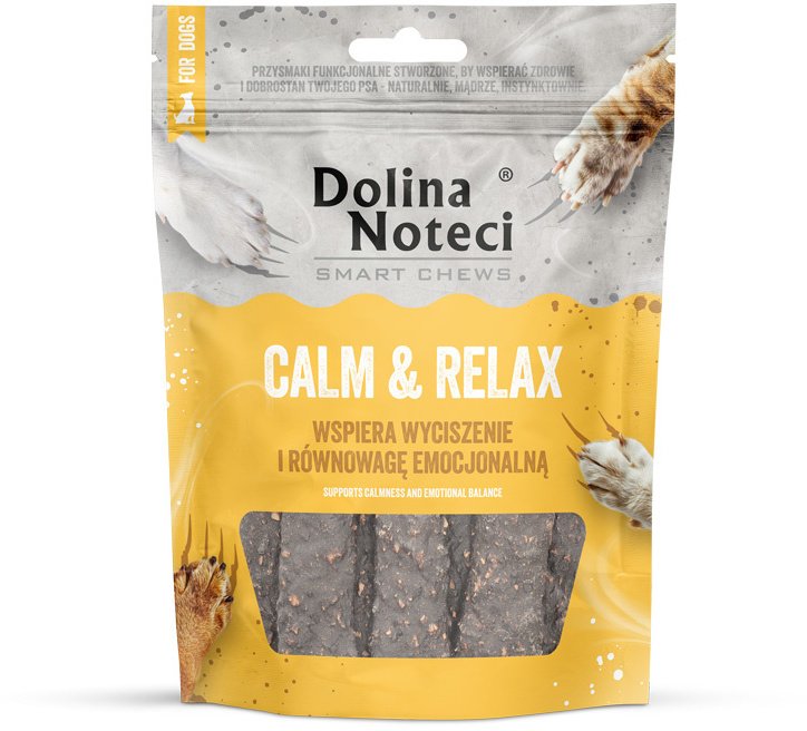 Dolina Noteci Smart Chews Calm & Relax Gryzaki funkcjonalne dla psa wspierające redukcję stresu 7 szt.