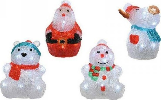 Dekoracja świąteczna Lumineo figurka