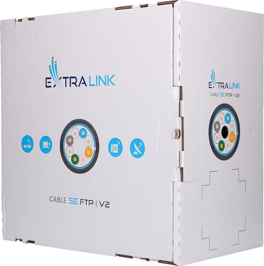 ExtraLink CAT5E FTP V2 OUTDOOR TWISTED PAIR 305M (EX.8710)