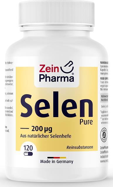 Zein Pharma Zein Pharma - Selen, 200mcg, 120 kapsułek