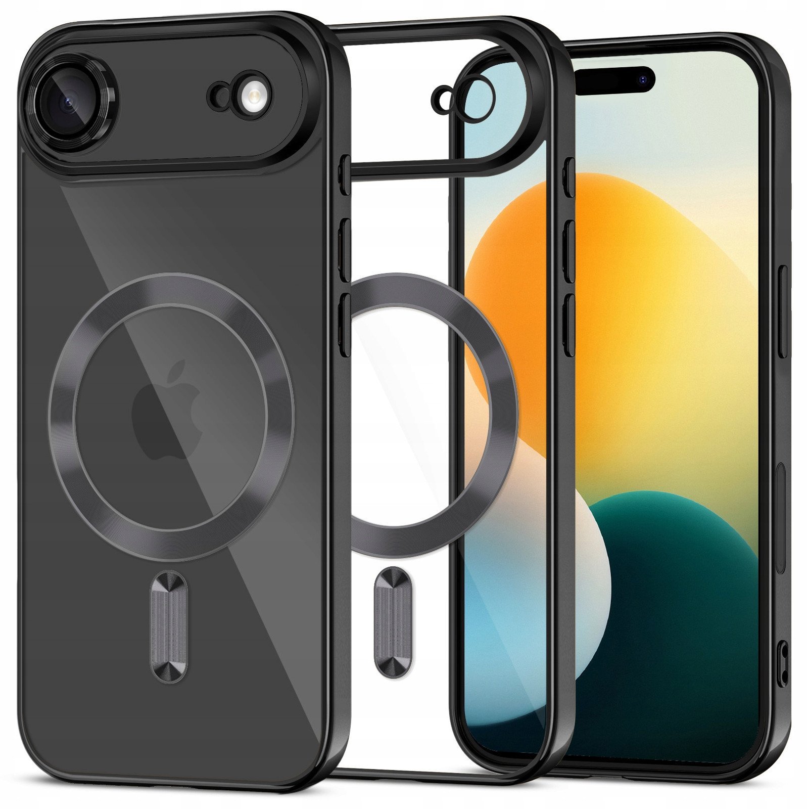 Etui Tech-Protect MagFlex MagSafe do Apple iPhone 17 Air Shiny Black