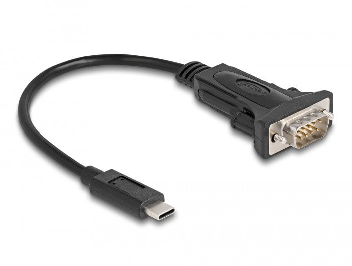 DELOCK Adapter USB Type-C > 1 x Seriell RS-232 D-Sub 9 Pin