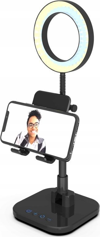 Lampa pierścieniowa DigiPower Success Phone Holder with 6" ring light