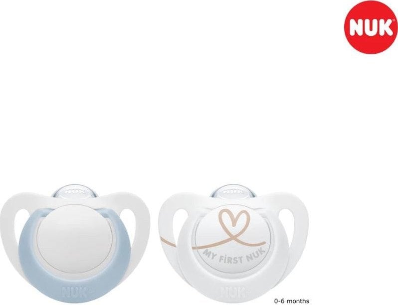 NUK NUK SMOCZEK USP 2EL 0-6M STAR 10730691 1/6