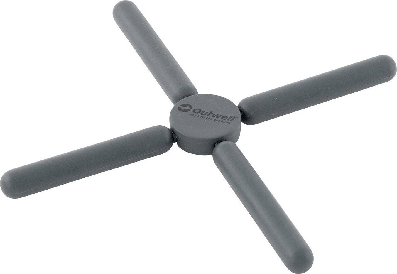 Outwell Podkładka silikonowa Outwell Hanmer Trivet - black/grey Uniwersalny