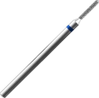 Bass Cosmetics Frez diamentowy HQ - szpilka krótka do usuwania skórek niebieski / Bass Cosmetics